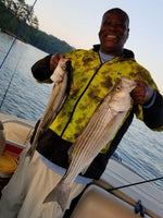 Lake Oconee, West Point, Lake Lanier, Georgia, Fishing tours, fishing charter, lake fishing, striper, crappie, bass